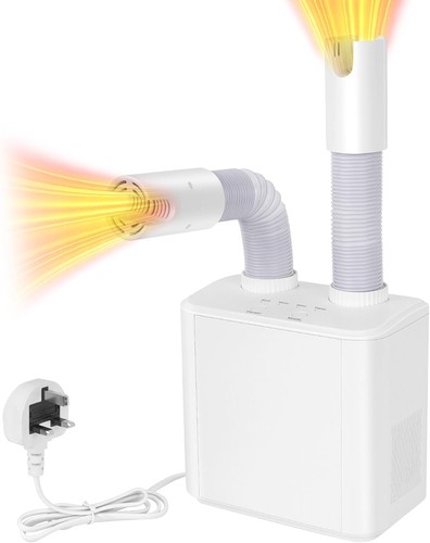 Shoe dryer with heat - dryer,